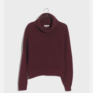 Madewell chunky knit side-button sweater